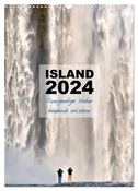 Island 2024 - Einzigartige Natur hautnah erleben (Wandkalender 2024 DIN A3 hoch), CALVENDO Monatskalender