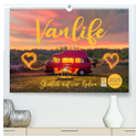 Vanlife - Glücklich auf vier Rädern (hochwertiger Premium Wandkalender 2025 DIN A2 quer), Kunstdruck in Hochglanz