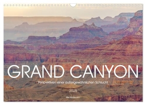 Weidemann, Silke. Grand Canyon - Perspektiven einer außergewöhnlichen Schlucht (Wandkalender 2025 DIN A3 quer), CALVENDO Monatskalender - Erleben Sie den Grand Canyon, wie Sie ihn zuvor noch nie gesehen haben.. Calvendo, 2024.
