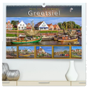 Reise an die Nordsee - Greetsiel (hochwertiger Premium Wandkalender 2024 DIN A2 quer), Kunstdruck in Hochglanz