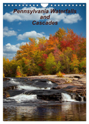 Pennsylvania Waterfalls and Cascades (Wall Calendar 2024 DIN A4 portrait), CALVENDO 12 Month Wall Calendar