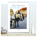 Prag Impressionen (hochwertiger Premium Wandkalender 2024 DIN A2 hoch), Kunstdruck in Hochglanz