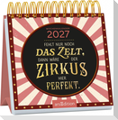 Mini-Wochenkalender Fehlt nur noch das Zelt, dann wäre der Zirkus hier perfekt. 2027