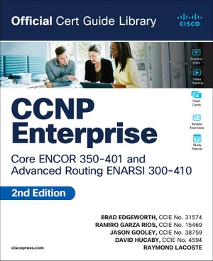 Edgeworth, Brad. CCNP Enterprise Core ENCOR 350-401 and Advanced Routing ENARSI 300-410 Official Cert Guide Library. Pearson Education Ltd, 2023.