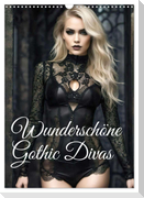 Wunderschöne Gothic Divas (Wandkalender 2025 DIN A3 hoch), CALVENDO Monatskalender