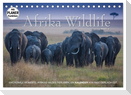 Emotionale Momente: Afrika Wildlife. Part 3. (Tischkalender 2025 DIN A5 quer), CALVENDO Monatskalender