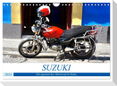 SUZUKI - Ein japanisches Motorrad in Kuba (Wandkalender 2025 DIN A4 quer), CALVENDO Monatskalender