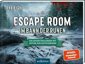 Eich, Eva. Escape Room. Im Bann der Runen - Ein Adventskalender mit Seiten zum Aufschneiden. Ars Edition GmbH, 2026.