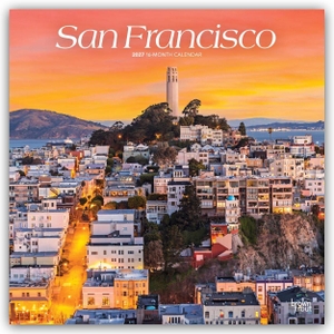 Publishers, Browntrout. San Francisco 2027 - 16-Monatskalender - Original BrownTrout-Kalender [Mehrsprachig] [Kalender]. Browntrout Verlags GmbH, 2026.