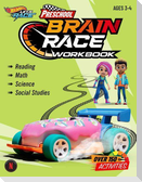 Hot Wheels Brain Race Preschool Workbook