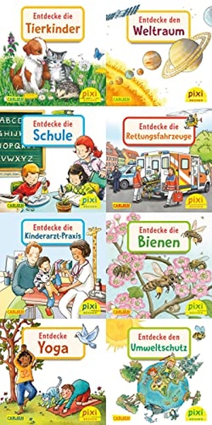 Pixi-8er-Set 291: Entdecke deine Welt 4 (8x1 Exemplar). Carlsen Verlag GmbH, 2023.
