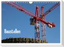 Baustellen (Wandkalender 2025 DIN A4 quer), CALVENDO Monatskalender