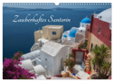 Zauberhaftes Santorin (Wandkalender 2024 DIN A3 quer), CALVENDO Monatskalender