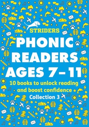 Clare, Giles / Rushton, Abbie et al. Striders Phonic Readers Collection 3. Scholastic, 2024.
