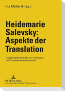 Heidemarie Salevsky: Aspekte der Translation