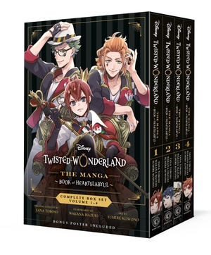 Hazuki, Wakana. Twisted-Wonderland: Book of Heartslabyul (the Manga), Boxed Set - Volumes 1-4. Random House Worlds, 2026.