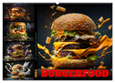 Burgerfood (Wandkalender 2024 DIN A2 quer), CALVENDO Monatskalender