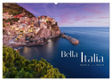 Bella Italia - Berge und Meer (Wandkalender 2024 DIN A2 quer), CALVENDO Monatskalender