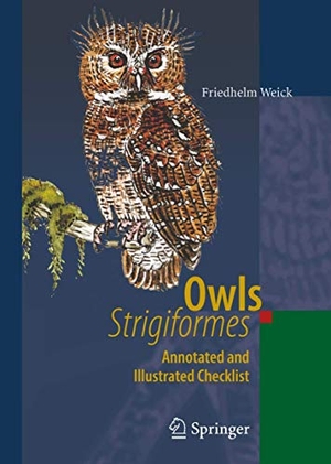 Weick, Friedhelm. Owls (Strigiformes) - Annotated and Illustrated Checklist. Springer Berlin Heidelberg, 2010.