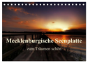 Mecklenburgische Seenplatte - zum Träumen schön (Tischkalender 2024 DIN A5 quer), CALVENDO Monatskalender