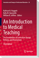 An Introduction to Medical Teaching