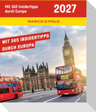 Abreißkalender MARCO POLO: Mit 365 Insidertipps durch Europa 2027