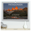 Patagonien mit Feuerland (hochwertiger Premium Wandkalender 2025 DIN A2 quer), Kunstdruck in Hochglanz