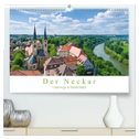 Der Neckar - Unterwegs in Deutschland (hochwertiger Premium Wandkalender 2024 DIN A2 quer), Kunstdruck in Hochglanz