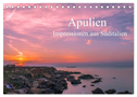 Apulien - Impressionen aus Süditalien (Tischkalender 2024 DIN A5 quer), CALVENDO Monatskalender
