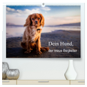 Dein Hund der treue Begleiter (hochwertiger Premium Wandkalender 2025 DIN A2 quer), Kunstdruck in Hochglanz