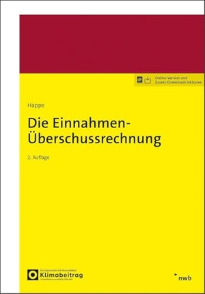 Happe, Rüdiger. Die Einnahmen-Überschussrechnung. NWB Verlag, 2026.
