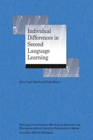 Roberts / Meyer. Individual Differences PB. John Wiley & Sons, 2012.