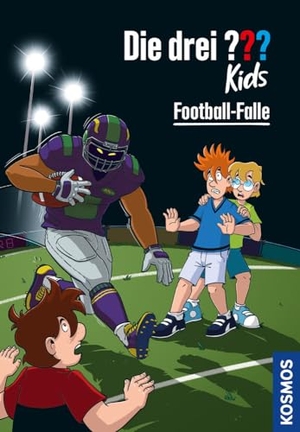 Pfeiffer, Boris. Die drei ??? Kids, 99, Football-Falle. Franckh-Kosmos, 2024.