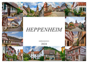 Heppenheim Impressionen (Wandkalender 2024 DIN A2 quer), CALVENDO Monatskalender