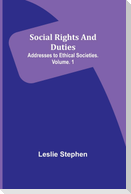 Social Rights And Duties