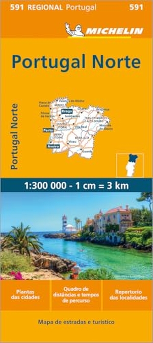 Michelin Portugal Nord. Michelin Editions, 2023.