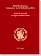Politische Memoiren in deutscher und britischer Perspektive