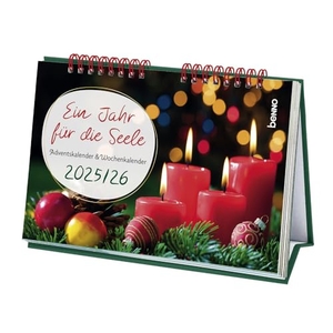 Ein Jahr für die Seele 2025/26 - Adventskalender 2025 & Wochenkalender 2026. St. Benno Verlag GmbH, 2025.