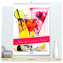 Abstrakte Cocktail-Palette! (hochwertiger Premium Wandkalender 2025 DIN A2 hoch), Kunstdruck in Hochglanz