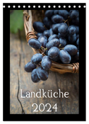 Landküche (Tischkalender 2024 DIN A5 hoch), CALVENDO Monatskalender
