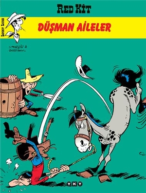 Goscinny, Rene. Red Kit Sayi 21 - Düsman Aileler. Yapi Kredi Yayinlari YKY, 2013.