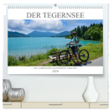 Der Tegernsee - Urlaubsparadies Bayerische Voralpen (hochwertiger Premium Wandkalender 2024 DIN A2 quer), Kunstdruck in Hochglanz