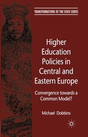 Dobbins, M.. Higher Education Policies in Central and Eastern Europe - Convergence towards a Common Model?. Palgrave Macmillan UK, 2011.