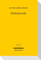 Einheitsstrafe