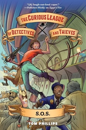 Phillips, Tom. The Curious League of Detectives and Thieves 2: S.O.S.. Candlewick Press (MA), 2023.