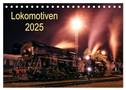 Lokomotiven 2025 (Tischkalender 2025 DIN A5 quer), CALVENDO Monatskalender