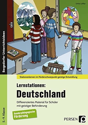 Löffler, Ulrike. Lernstationen: Deutschland - Differenziertes Material für Schüler mit geistiger Behinderung (5. bis 9. Klasse). Persen Verlag i.d. AAP, 2020.