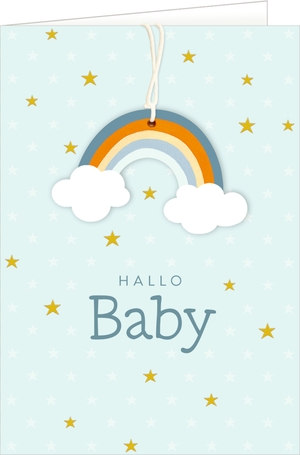 Grußkarten zur Geburt - Hallo Baby. Coppenrath F, 2023.