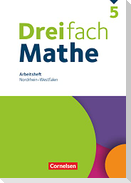 Dreifach Mathe 5. Schuljahr - Nordrhein-Westfalen - Arbeitsheft mit Lösungen
