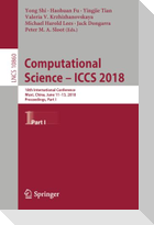 Computational Science ¿ ICCS 2018